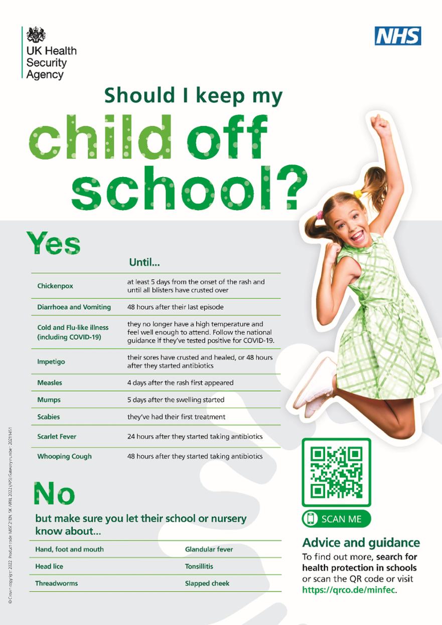 Should I keep my child off school poster