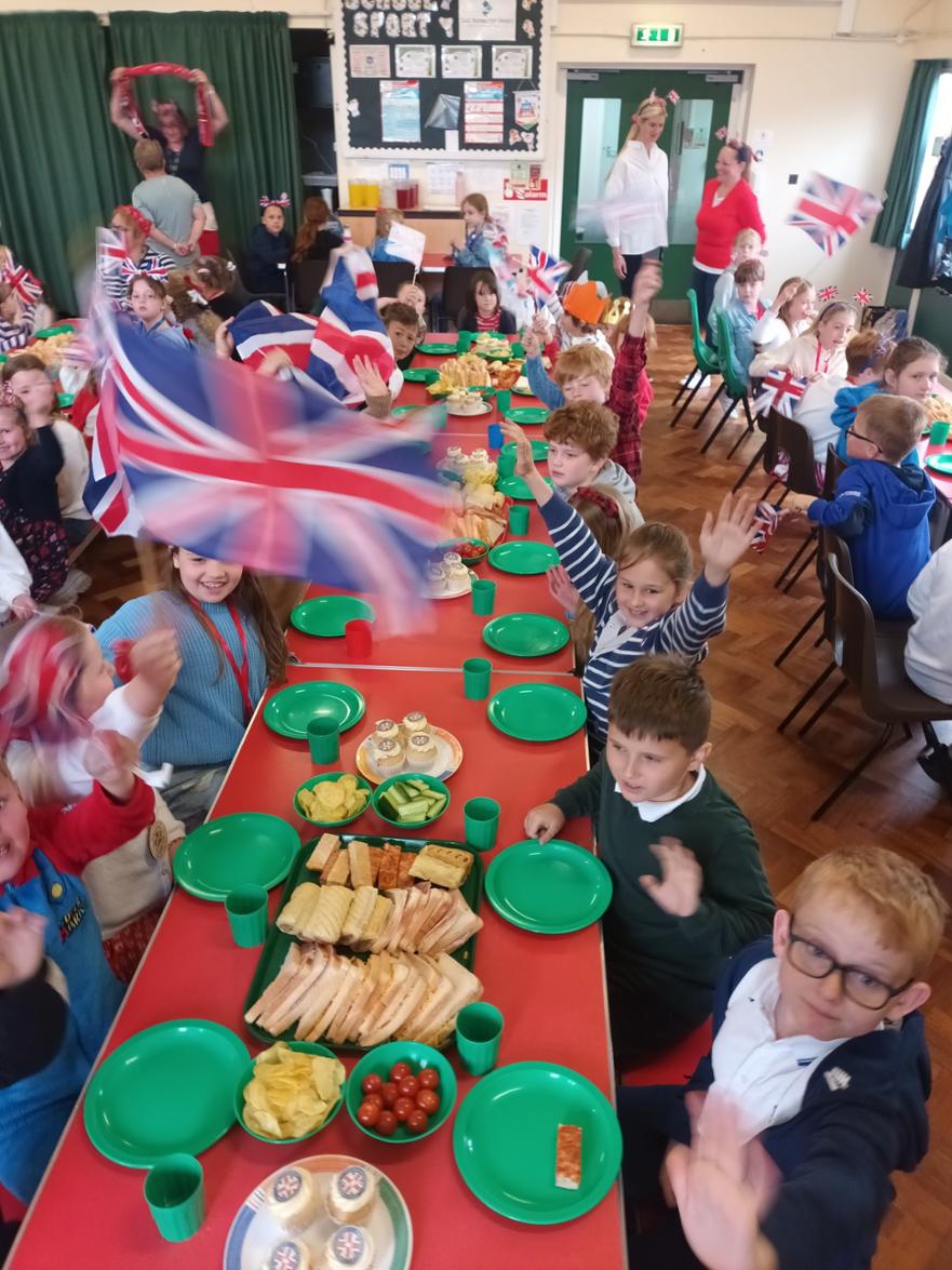 Coronation lunch photo
